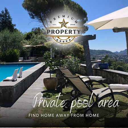 Suite Room With Private Pool Area, Near Como Lake, Private Parking I Villa Dei Leoni Morbio Inferiore Екстериор снимка